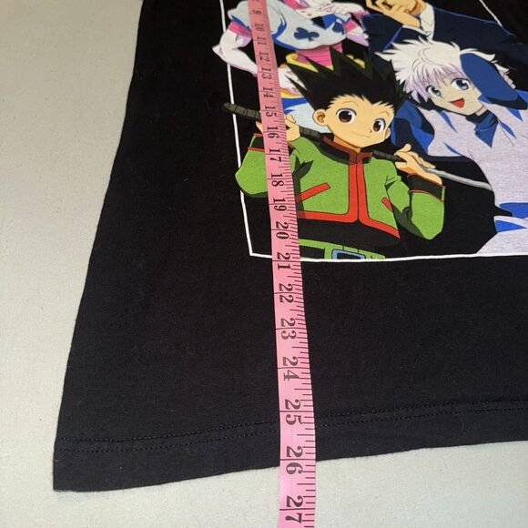 Hunter X Hunter T-Shirt Men's Small Black Gon Killua Leorio Hisoka Anime Cotton - Picture 5 of 6